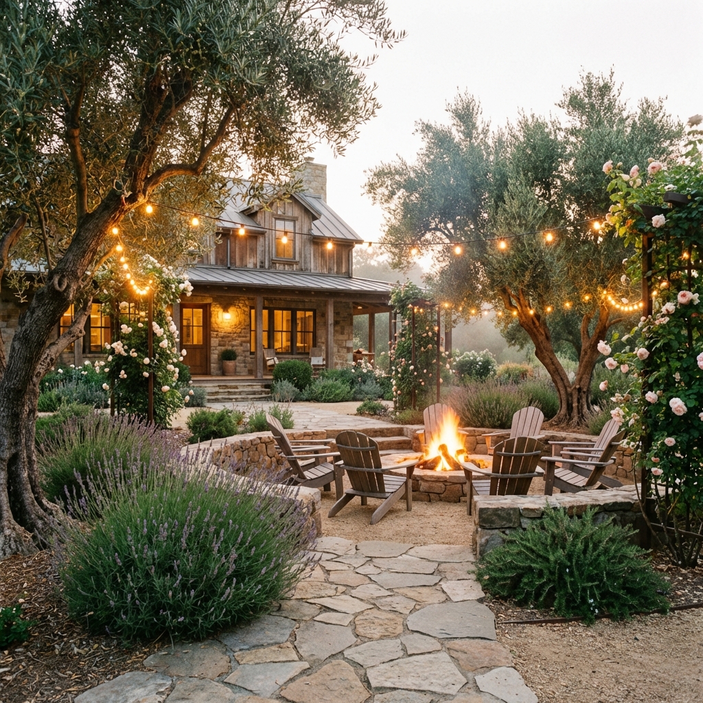 Rustic Backyard